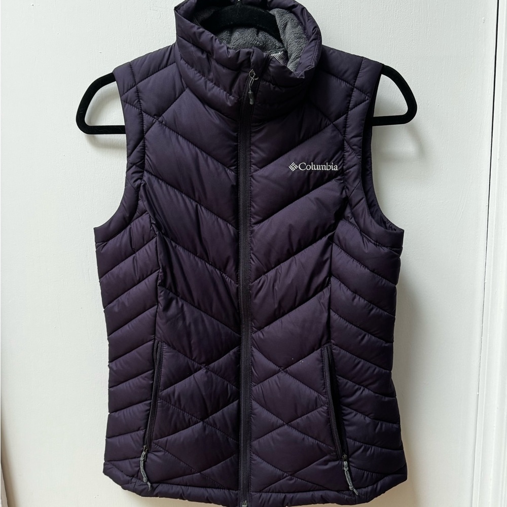 Columbia Dark Purple Quilted Vest